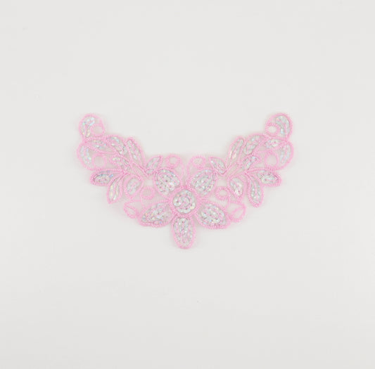 Sequined Organza Neckpiece
