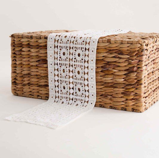 Edge Polyester Lace  (SOLD PER METER)