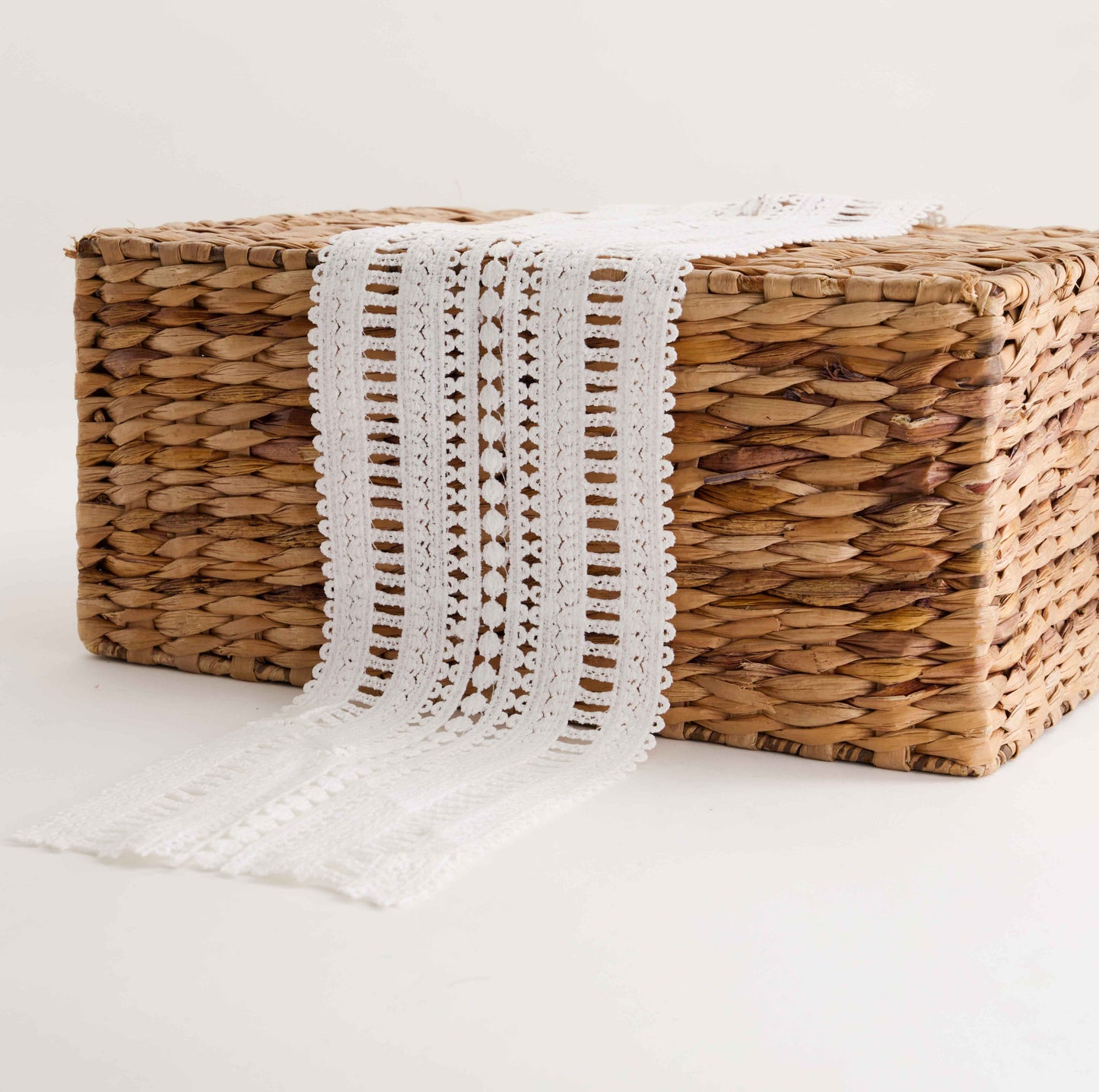 Scalloped Polyester Lace  (SOLD PER METER)