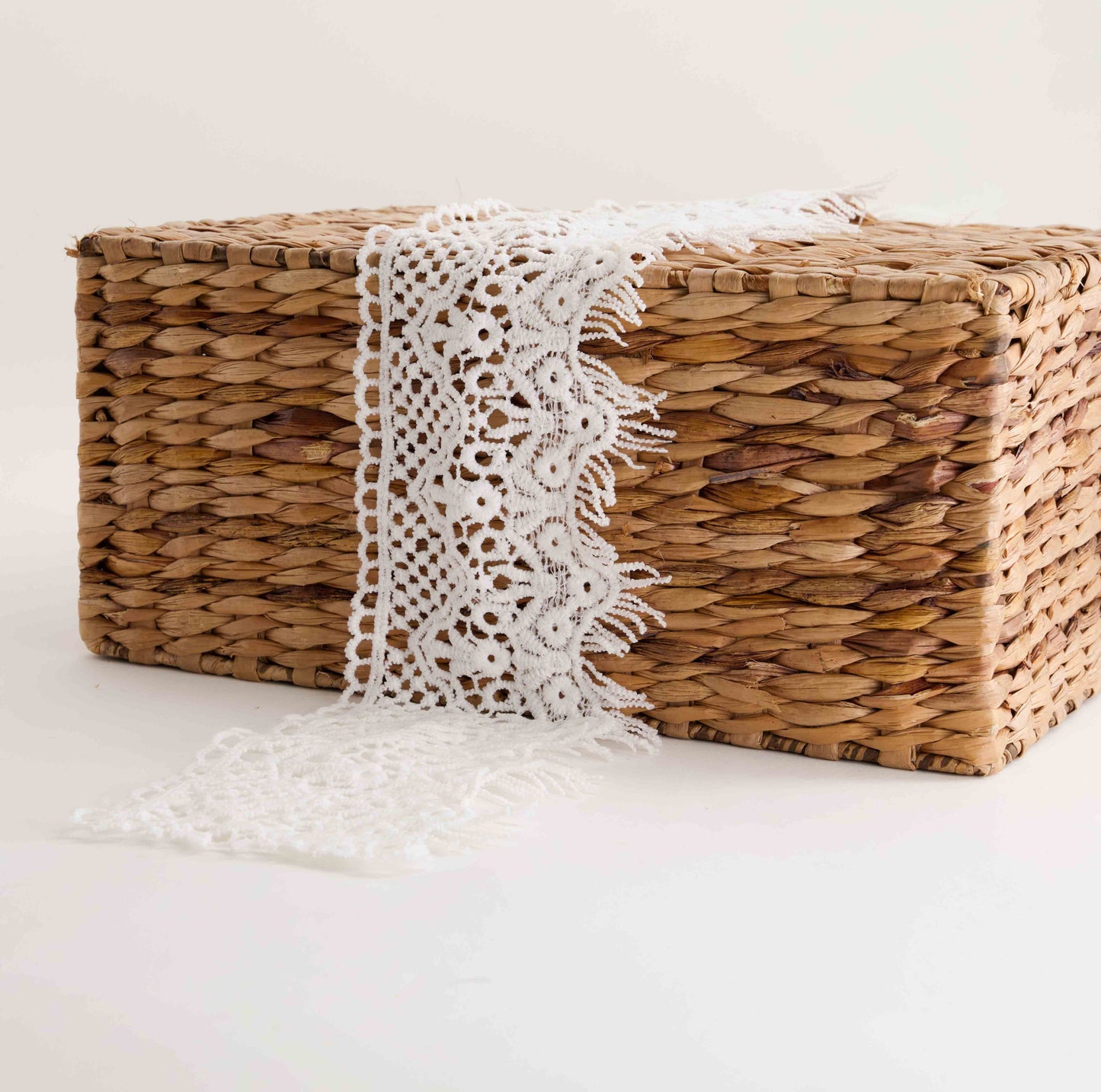 Scalloped Polyester Lace  (SOLD PER METER)