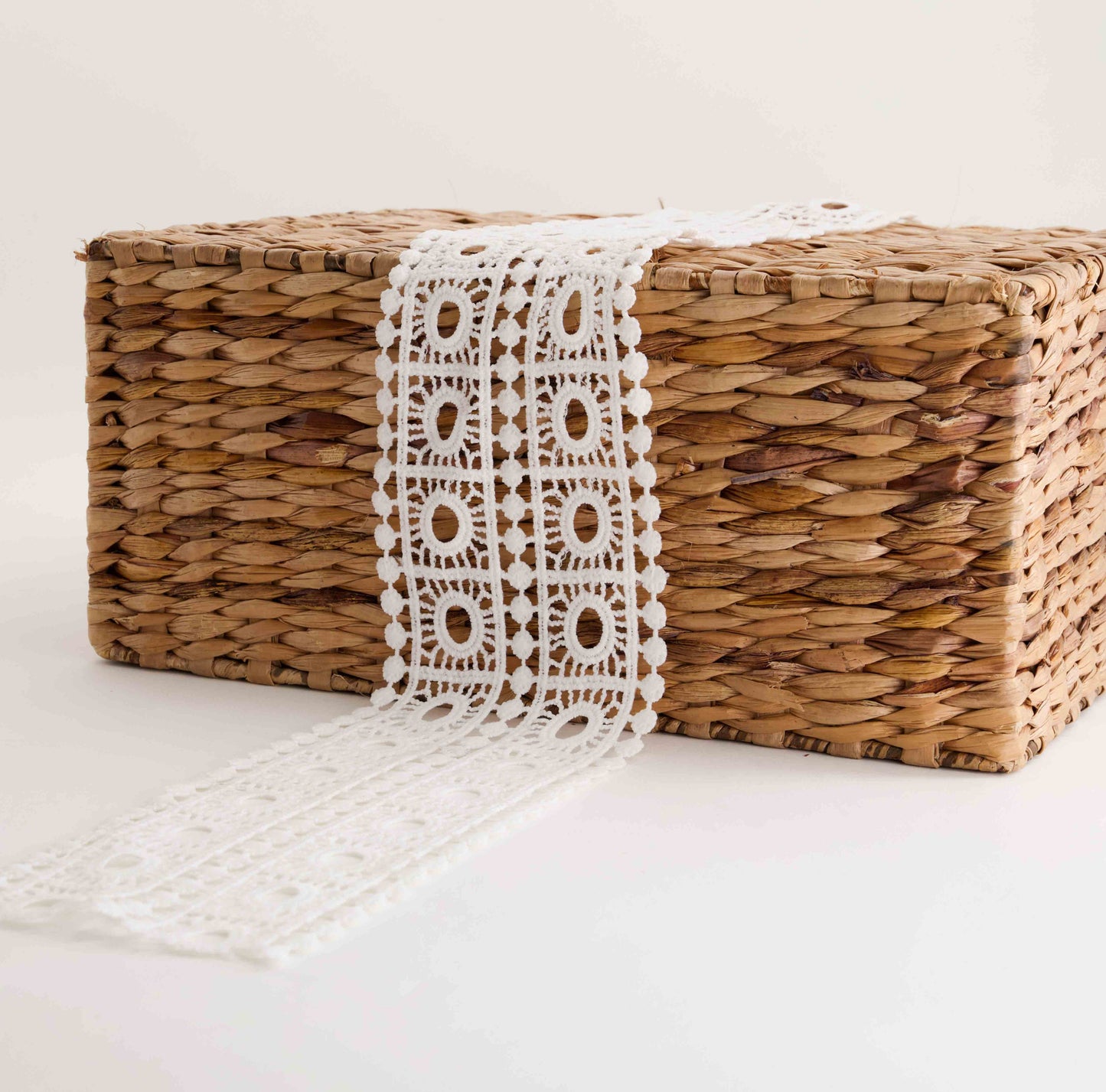 Edge Polyester Lace  (SOLD PER METER)
