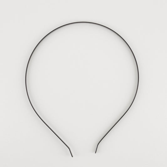 Black Metal Hair Band (5mm)