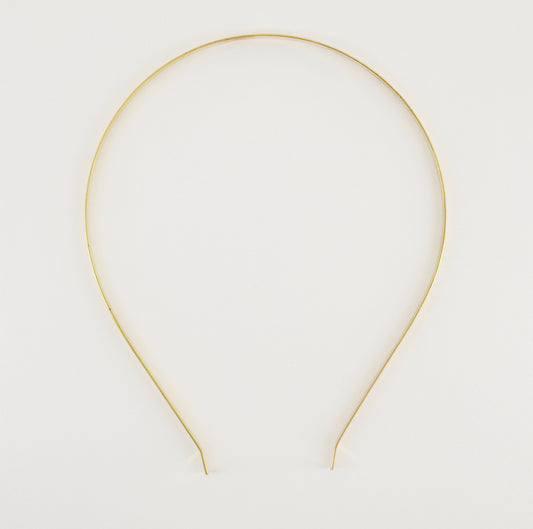 Gold Metal Hair Band (5mm)