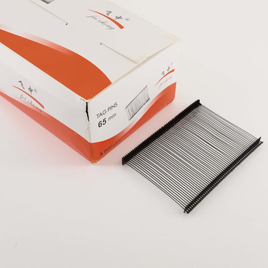 Black & White Tag Pins (box of 5000pcs)